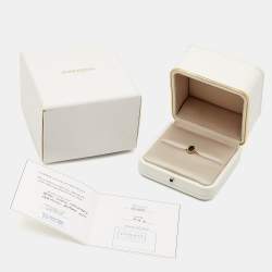 مملوكة مسبقًا Boucheron Serpent Boheme Malachite 18k Yellow Gold S Motif Ring Size 53