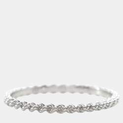 Boucheron Serpent BoheMe Ring Size 62/#21Jal0020 18K White Gold