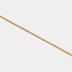 Boucheron Serpent Boheme S Motif Diamond 18k Yellow Gold Necklace