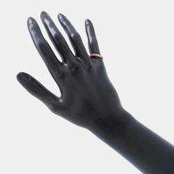 Boucheron 18K Yellow Gold Quatre Clou de Paris Ring EU 48