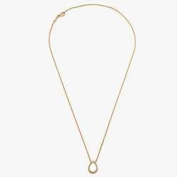 Boucheron Serpent Boheme Mother of Pearl 18k Yellow Gold S Motif Necklace