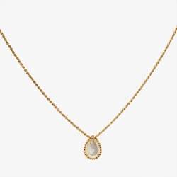 Boucheron Serpent Boheme Mother of Pearl 18k Yellow Gold S Motif Necklace