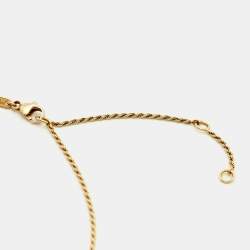 Pre Owned Boucheron Serpent Boheme XS Lapis Lazuli Diamond Yellow Gold Necklace