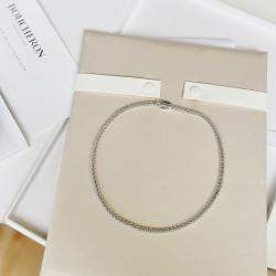 مملوكة مسبقًا Boucheron Riviere Vendome Necklace White Gold Diamond