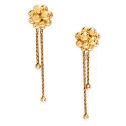 Boucheron Grains de Mure 18K Rose Gold Tassel Stud Earrings
