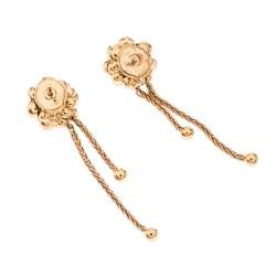 Boucheron Grains de Mure 18K Rose Gold Tassel Stud Earrings
