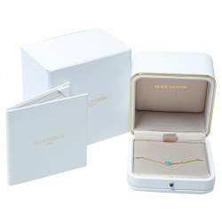 Boucheron Serpent Boheme Turquoise Diamond 18K Yellow Gold Bracelet
