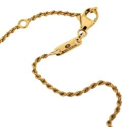 Boucheron Serpent Boheme Mother of Pearl 18K Yellow Gold  Pendant Necklace