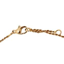 Boucheron Serpent Boheme Diamond 18K Rose Gold XS Motif Necklace 