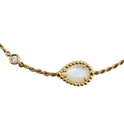 Boucheron Serpent Boheme Diamond 18K Yellow Gold Bracelet XS