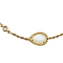 Boucheron Serpent Boheme Diamond 18K Yellow Gold Bracelet XS