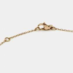 Boucheron Quatre Classique Diamond Brown PVD 18k Three Tone Gold Large Model Pendant Necklace