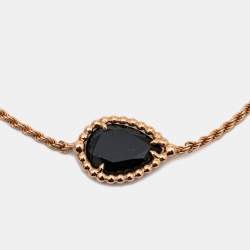 Boucheron Serpent Boheme Onyx 18k Rose Gold Bracelet