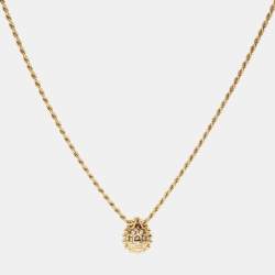 Boucheron Serpent Boheme Diamonds 18k Yellow Gold S Motif Necklace