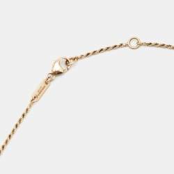 Boucheron Serpent Boheme  Rhodolite Diamond 18k Rose Gold XS Motif Necklace