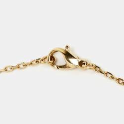 Boucheron Quatre Classique Mini Ring Diamond 18k Three Tone Gold Pendant Necklace