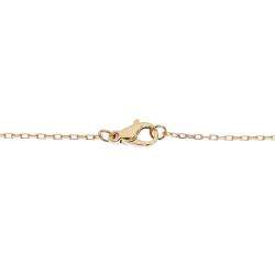 Boucheron Quatre Classique Mini 18K Yellow Gold Rose Gold PVD Necklace 