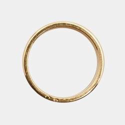 Boucheron Quatre Classique Brown PVD 18k Three Tone Gold Large Ring Size 53