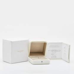 Boucheron Quatre White Edition Ceramic Diamond 18k Three Tone Gold Single Clip Earring