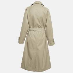 Pre Owned Bouguessa Beige Cotton Belted Kai Trench Coat S