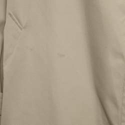 Pre Owned Bouguessa Beige Cotton Belted Kai Trench Coat S