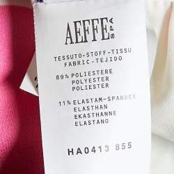 Pre Owned Boutique Moschino Multicolor Printed Jersey Sleeveless Maxi Dress M