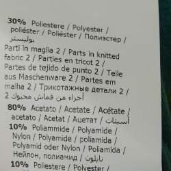 Pre Owned Boutique Moschino Patterned Lurex Knit Mini Dress M