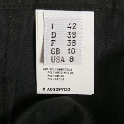 Pre Owned Boutique Moschino Black Cotton Blend Culottes M