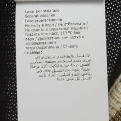 مملوكة مسبقًا Boutique Moschino Black Knit Button Front Hooded Cardigan M