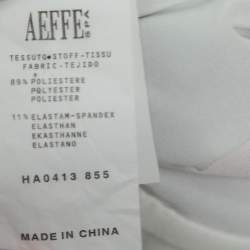 Pre Owned Boutique Moschino Multicolor Printed Jersey Sleeveless Maxi Dress S