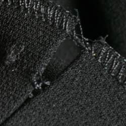 Pre Owned Boutique Moschino Black Crepe Slim Fit Pants S
