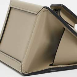 Boyy Khaki Green Leather Micro Bobby Charm Bag