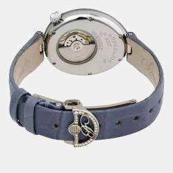 Breguet Lavender MOP 18k White Gold Reine de Naples 9818BB Women's Wristwatch 32.7 mm x 27 mm