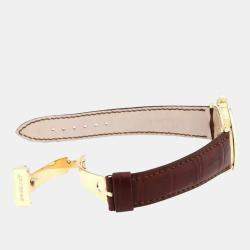 Breguet White 18k Yellow Gold Marine 3400BA Automatic Women's Wristwatch 35.5mm