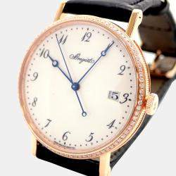 Breguet White 18k Rose Gold Classic Sirision Ref.5178BR 29 9V6