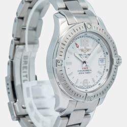 Breitling Colt A7738811/G793 Quartz White Stainless Steel Women's Wristwatch 33 mm