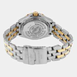 Pre Owned Breitling Cockpit Lady D67365 Quartz Black 18k Yellow Gold Stainless Steel Women's Wristwatch 31 mm