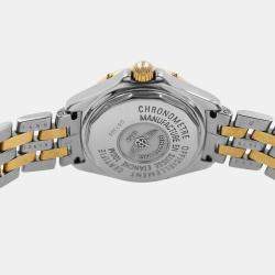 Pre Owned Breitling Cockpit Lady D67365 Quartz Black 18k Yellow Gold Stainless Steel Women's Wristwatch 31 mm