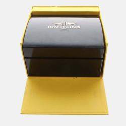 Pre Owned Breitling Cockpit Lady A71356 Quartz White Diamonds Stainless Steel Women's Wristwatch 32mm