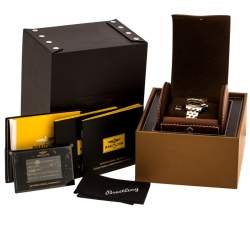Breitling Black Gold Plated Stainless Steel Galactic 32 Sleek Edition Women's Wristwatch 32mm