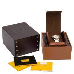Breitling MOP Stainless Steel Leather Galactic W7433012/A779 Women's Wristwatch 36 MM