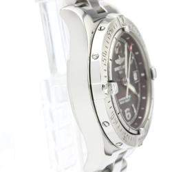 Pre Owned Breitling Black Stainless Steel Colt Oceane Quartz A77380 Women's Wristwatch 33 MM