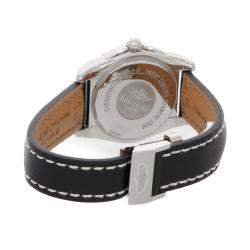 Pre Owned Breitling MOP Diamonds Stainless Steel Galactic A3733053/A788 Women's Wristwatch 36 MM