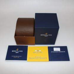 Pre Owned Breitling MOP Diamonds Stainless Steel Galactic A3733053/A788 Women's Wristwatch 36 MM