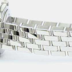 Pre Owned Breitling White 18k Yellow Gold And Stainless Steel Lady J D52065 Quartz Women's Wristwatch 30 mm