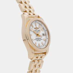 Breitling White 18k Rose Gold Galactic H7234812/A791 Quartz Women's Wristwatch 29 mm