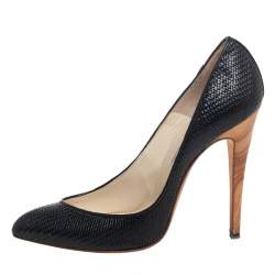 Brian Atwood Black Leather Pumps Size 39