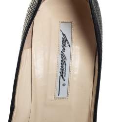 Brian Atwood Black Leather Pumps Size 39