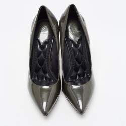 Brian Atwood Two Tone Patent and Leather Platform Pumps Size 37