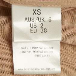 Pre Owned Bronx & Banco Multicolor Sequin Asymmetric Galaxy Midi Dress XS